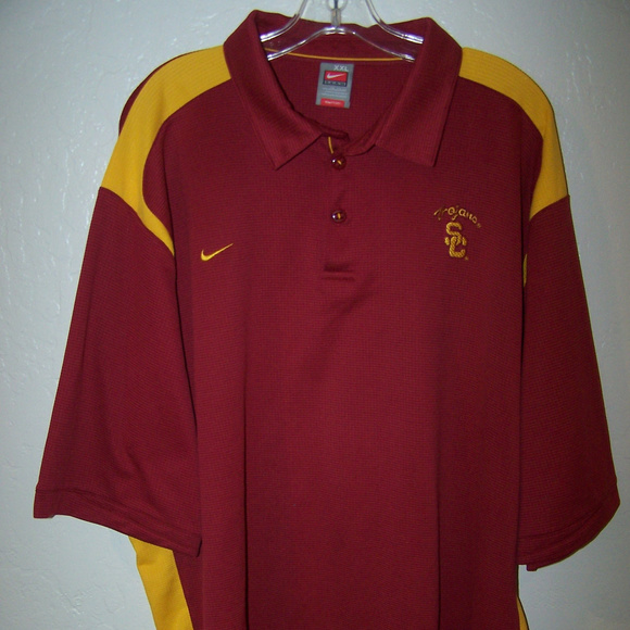 usc nike polo